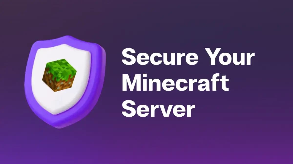 How to secure a Minecraft Server Against DDoS Attacks